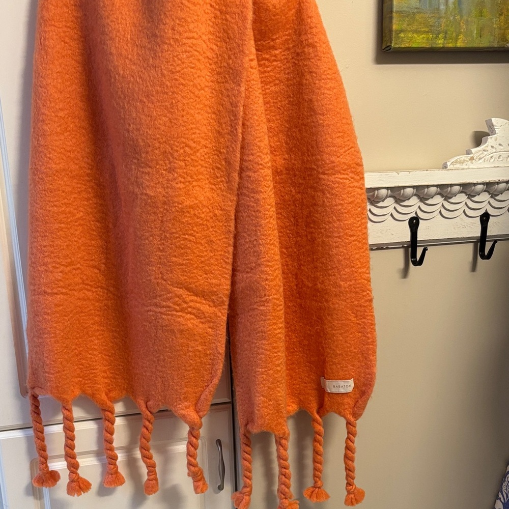 Babaton soft fringe scarf